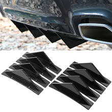 4PCS Car Rear Bumper Diffuser for Nissan GT-R GTR Patrol Quest qashqai juke qashqai j11 2024 - buy cheap