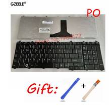 Portuguese/Po Replacement Laptop Keyboard for TOSHIBA L750 L750D L755D L760 L770D L775 C650 L650 L650D L655 L670 2024 - buy cheap