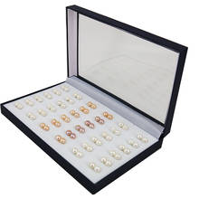 Free Shipping Wholesale Cheap Exquisite Ladies' 925 Natural Freshwater Pearl Ball Decoration Stud Earrings,36pairs/lot 2024 - buy cheap