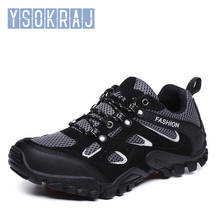 Spring Cool Breathable Men Hiking Shoes Suede + Mesh Outdoor Sneakers Climbing Shoes For Men Sport Shoes Quick-dry Water Shoes 2024 - buy cheap