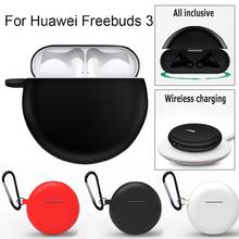 Earphone Case for Huawei Freebuds3 2019 Support Wireless Charging Headset Silicone Case TWS Bluetooth Headphone Protective Cover 2024 - buy cheap