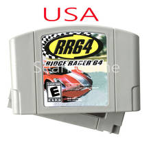 High USA NTSC Quality Customer Cartridge RR64 Ridge Racer Card for 64 Bit  Video Game Console 2024 - buy cheap