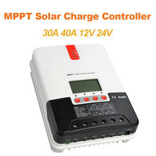 MPPT Solar Charge Controller 40A 30A EASUN POWER Solar Controller LCD Solar Regulator 24V Solar Charger 12V Battery Charger 2024 - buy cheap