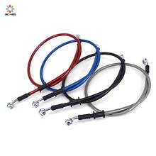 Motorcycle Braided Brake Clutch Oil Hoses Lines Fuel Pipes Tube Cables 600 700 800 900 1000 MM ATV Dirt Pit Racing Bike 2024 - buy cheap