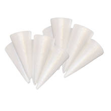 30 Lot 7/15cm Creative Cone Modelling Polystyrene Styrofoam Foam Material DIY 2024 - buy cheap