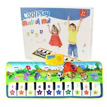 100x36cm Big Musical Mat Toys Piano Toy Tambor Infantil Brinquedos Music Playing Mat Kids Education Learning Music Mat 2024 - buy cheap