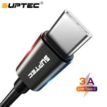 SUPTEC USB Type C Cable 3A Fast Charging Wire USB-C Data Cable Quick Charge 3.0 Cord for Samsung S9 S8 Xiaomi mi9 Type-C Devices 2024 - buy cheap