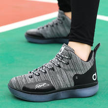 Men Jordan Shoes Teenager High Top Mesh Breathable Basketball Shoes Shock Absorption Skid Resistance Game Sneakers High Quality 2024 - buy cheap