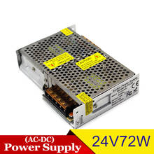 72W 24V DC Power Supply Unit AC-DC Transformer 100-240V AC To DC24V SMPS for LED Lighting CCTV Printer Radio Stepper Monitor 2024 - buy cheap