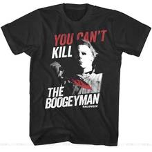Halloween Movie You Can't Kill The Boogeyman Men's T-Shirt Michael Myers Horror Harajuku Men Tops Tee Shirt 2024 - buy cheap