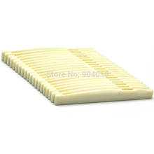 50pcs Universal Acoustic Guitar Bridge Lower Nut Saddles Plastic Ivory White 2024 - buy cheap