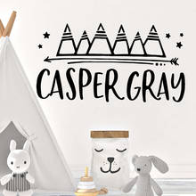 Cute casper gray Nursery Wall Stickers Vinyl Art Decals For Kids Rooms Decoration Vinyl Decals Wall Sticker For Living Room 2024 - buy cheap