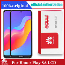 Сменный ЖК-дисплей 6,09 дюйма с рамкой для Huawei Honor Play 8A, сенсорный экран с дигитайзером в сборе для Honor Play 8A, оригинал 2024 - купить недорого