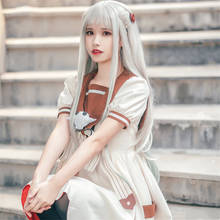 Fantasia de cosplay de hanako-cobertura de anime feminina jibaku shounen yashiro nene, uniforme escolar com peruca para halloween 2024 - compre barato