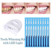 Sistema de blanqueamiento Dental con peróxido al 44%, Kit de Gel, blanqueador Dental brillante, con luces Led equipo Dental, 10/6/3 uds. 2024 - compra barato