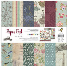 30.5*30.5cm Scrapbooking paper pack of 26 sheets handmade craft paper craft Background pad pp1902 2024 - buy cheap