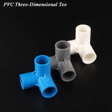 10Pcs 20 25 32 40m PVC Pipe Connector Three Dimensional Tee Plastic Garden Irrigation Hose Fittings DIY Three Way Tools 2024 - buy cheap