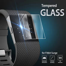 5Pcs For Fitbit Surge Tempered Glass 9H 2.5D Premium Screen Protector Film For Fitbit Surge Sports SmartWatch 2024 - buy cheap