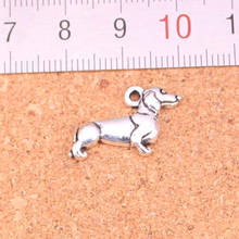 25pcs Dog Dachshund Charms Metal Alloy DIY Necklace Pendant Making Findings Handmade Jewelry 20*15mm 2024 - buy cheap