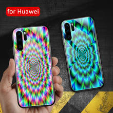 Funda trasera de cristal para huawei p30 lite con imagen de mareos P20 pro para huawei P9 P10 Plus P20 P30 Pro p20 P30 lite 2024 - compra barato