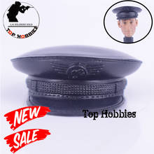 1/6 Scale Action & Toy Figures Accessories Big Army Hat DAM Officer Hat BJD Cap Police Hat Model F 12” Soldier Head Sculpt Body 2024 - buy cheap