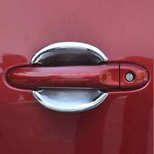 Manija de puerta cromada para Nissan Juke, accesorios de estilo de coche, cubierta de inserción de cuenco para Nissan Juke 2011, 2012, 2013, 2014, 2015, 2016, 2017, 2018 2024 - compra barato