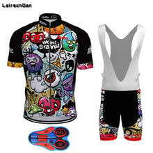 SPTGRVO-Conjunto de ropa de ciclismo para hombre, maillot de manga corta Anti-UV de equipo profesional, Uniforme divertido, 2020 2024 - compra barato