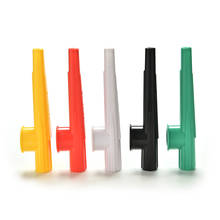 Plástico kazoo 5 cor misturada instrumento de vento kazoo instrumento presente para crianças festa suprimentos cheerleading apito 2024 - compre barato