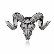 Gariton New Brand Design Men Brooch Metal Sheepshead Brooches Collar Pin Up Accessory Unisex Luxury Badge Brooch Jewelry 2024 - buy cheap