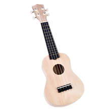 Укулеле, 21 дюйм, гавайская гитара, набор «сделай сам» из липы, мини-гитара, гриф, гавайская гитара для детей, музыкальное обучение 2024 - купить недорого