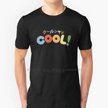 Camiseta divertida de Color arcoíris, camisa 100% de algodón puro, fresca y fresca, estilo joven, brillo feliz 2024 - compra barato