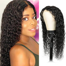 Lace Wig 13x4 Water Wave Lace Front Human Hair Wigs For Black Women 360 Pre Plucked Lace Wig Remy Hair Wigs Alibaby 2024 - buy cheap