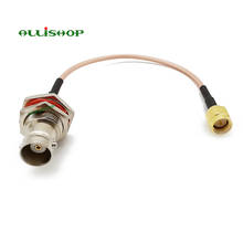 SMA Male Plug to BNC Female Jack Bulkhead RF Coax Cable Assembly BNC Jack to SMA Plug RG316 Coaxial Cable 10/15/20/30/50CM 2024 - buy cheap
