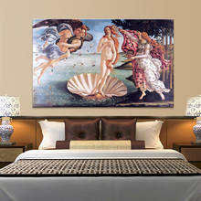 Classic Botticelli's Birth of Venus Famous Posters and Prints Canvas Painting Quadro Wall Art Picture for Living Room Cuadros 2024 - buy cheap