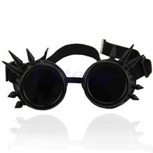 Cosplay Vintage Victorian Rivet Steampunk Goggles Glasses Welding Cyber Gothic New hot sell 2024 - buy cheap