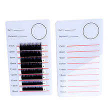 7-15mm Eyelash Storage Acrylic Display Board Glue Pallet Holders Grafting False Eyelash Extensions Tool Makeup Display 2024 - buy cheap