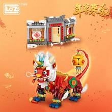 LOZ Mini Building Blocks Building China Year beast Chinese style small particle building block toy new year gift 2024 - buy cheap