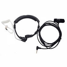 Throat Microphone Headset Earpiece Covert Tube PTT For Yaesu Vertex Radio VX-168, VX-180, VX-210, VX-210A, VX-300 VX-350 2024 - buy cheap