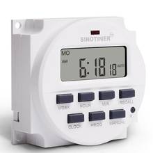 DC 12V/250 V AC LCD 1.6 Inch Digital 7 Days Programmable Timer Switch With UL Listed Relay Inside And Countdown Time Function 2024 - buy cheap