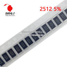 100pcs 2512 5% SMD resistor 1W 220R 240R 270R 300R 330R 360R 390R 430R 470R 510R 220 240 270 300 330 360 390 430 470 510 ohm 2024 - buy cheap