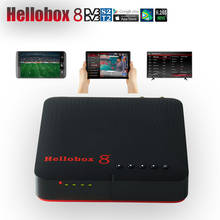 Hellobox 8 Receptor Satellite TV Receiver  H.265 DVB S2X 10Bit Combo TV BOX DVB S2/T2/C Set Top Box PC/Cell phone/Tablet Play TV 2024 - buy cheap