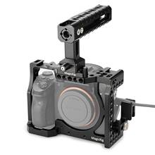MAGICRIG-jaula de cámara con mango NATO + abrazadera de Cable Compatible con HDMI para cámara Sony A7RIII /A7III /A7RII /A7II /A7M3 2024 - compra barato