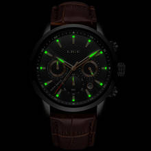 Relogio Masculino Men Watches LIGE Fashion Waterproof Chronograph Top Brand Luxury Quartz Watch Men Casual Leather Sport Watch 2024 - buy cheap