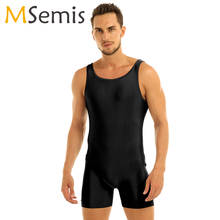 Body de gimnasia para hombre, leotardo de Ballet, trajes de Ballet, traje de baño ceñido para trajes de baile, Body sin mangas 2024 - compra barato