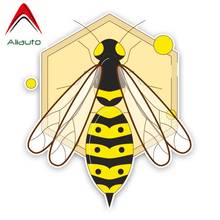 Aliauto Funny Car Sticker Interesting Little Bee Originality Decal Accessories PVC for Gti Vw Golf 5 Nissan Juke Logan,18cm*15cm 2024 - buy cheap