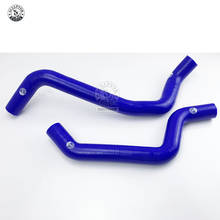 Kit de mangueira do radiador em silicone para mitsubishi 3000gt 91-96 dodge stealth (2 peças) vermelho/azul/preto 2024 - compre barato