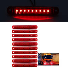 Lámpara de luz LED con 9 indicadores de intermitente para coche, remolque, camión, 24v, luz muy brillante, bajo consumo de energía, impermeable, nuevo 2024 - compra barato