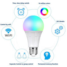 E26/E27/B22 Smart WiFi Light Bulb  7W RGB+W  Magic Light Bulb Lamp Lights Compatible for Amazon Alexa and Google home, IFTTT 2024 - buy cheap