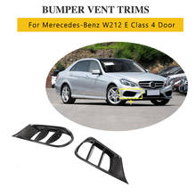 Carbon Fiber Bumper Vent Trim for Merecedes-Benz W212 E Class 4 Door 2024 - buy cheap