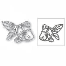 New Cute Small Goldfish 2020 Metal Cutting Dies for DIY Scrapbooking Paper and Card Making Decorative Embossing Craft No Stamps 2024 - buy cheap